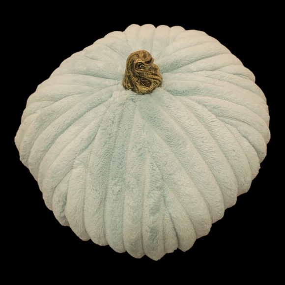 Boston International Decorative Tabletop Fabric Plush Pumpkin - Picture 6 of 10